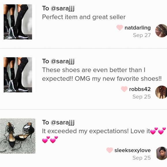 Last Size 6 ๐๐คRhinestone Embellished Over Knee - Picture 6 of 8